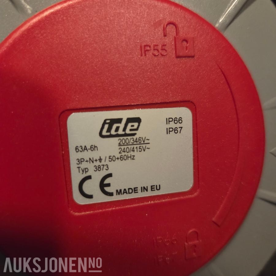 Elektromateriell (kraft, belysning, automasjon, nettverk, VVS-styring, installasjon)